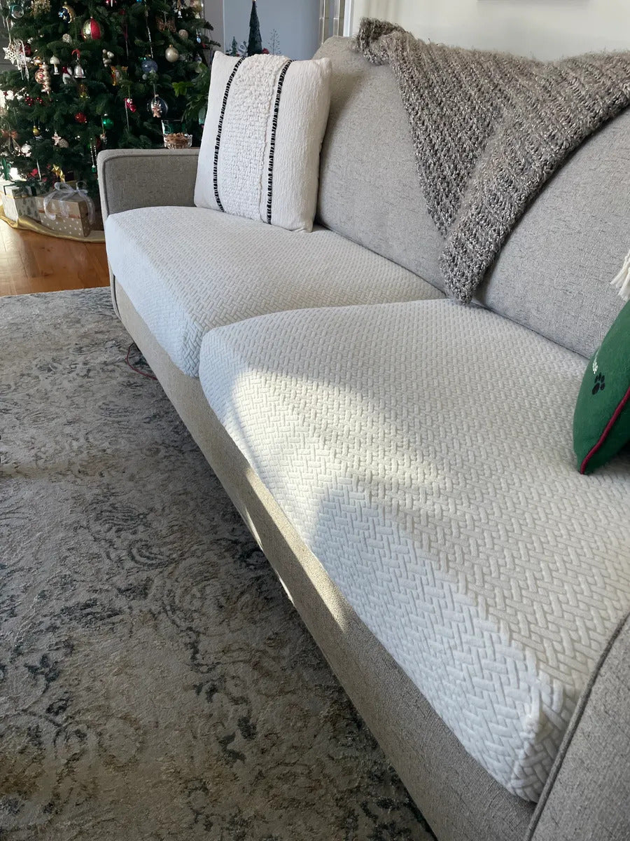Premium Stretch Velvet Sofa Cover – Washable, Non-Slip, Pet & Kid Friendly