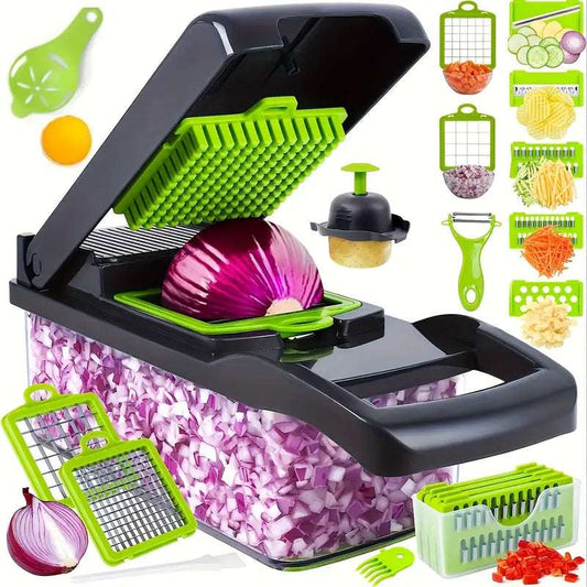 16-in-1 Multifunctional Vegetable Chopper Shop1103743690 Store