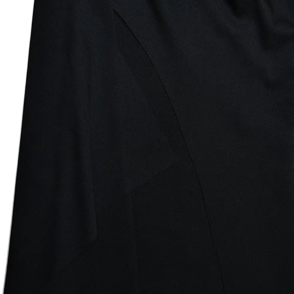 View details for Women's Line Up Collar With Sexy Backless High Slit Dress