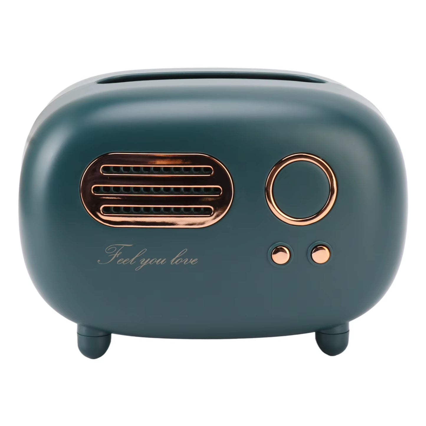 Vintage Radio Tissue Box Super Technology Retro Radio Tissue Box Plastic Multifunctional Beautiful for Bathroom for Kitchen