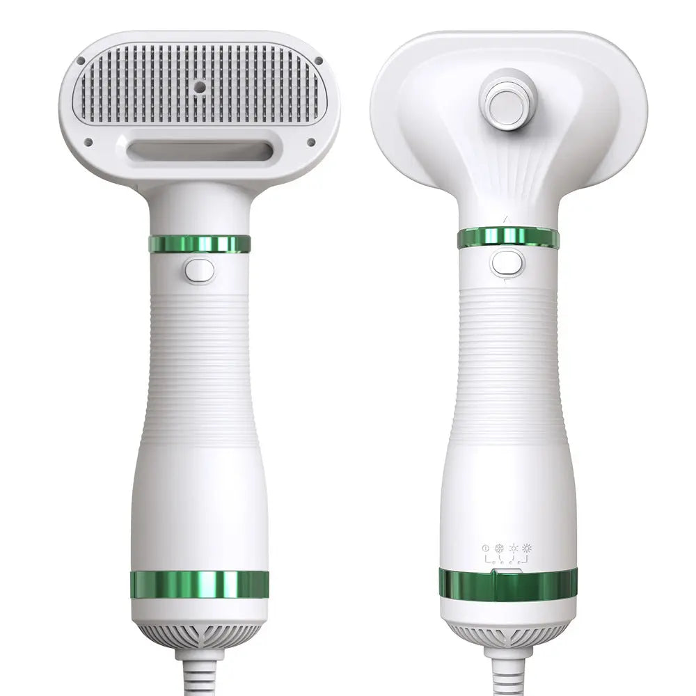 Pet Comb Hair Dryer Maroon Asteria