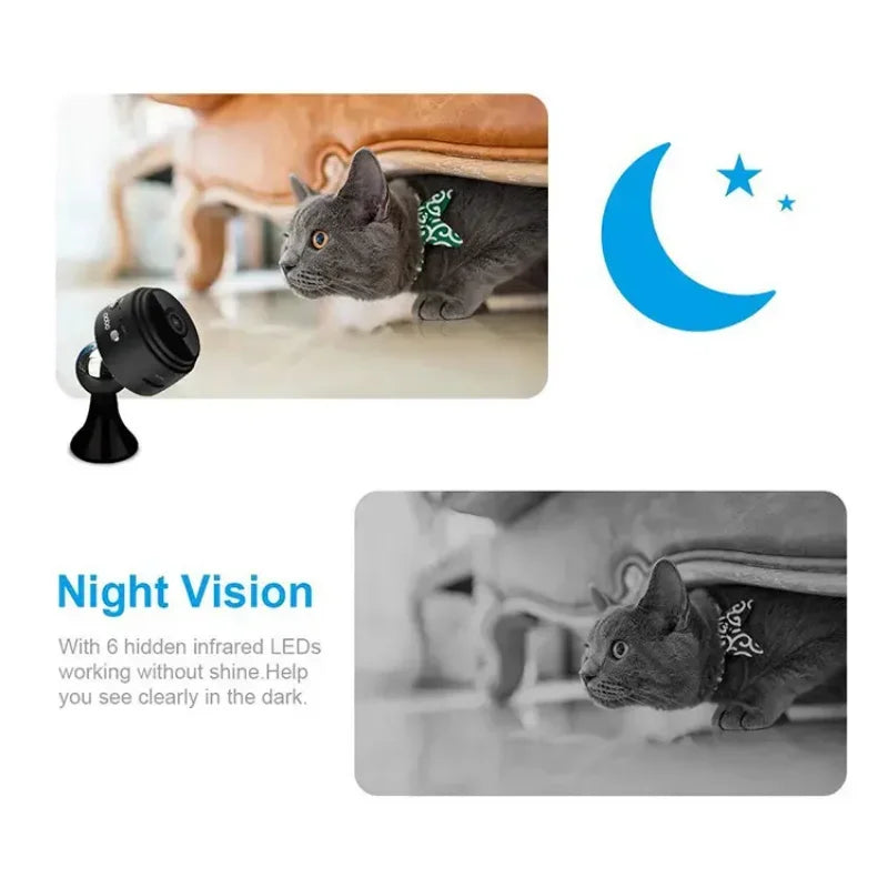A9 Mini Camera 1080P Remote Monitor with Motion Night Version Voice Video Security Wireless Camcorders Surveillance Cameras