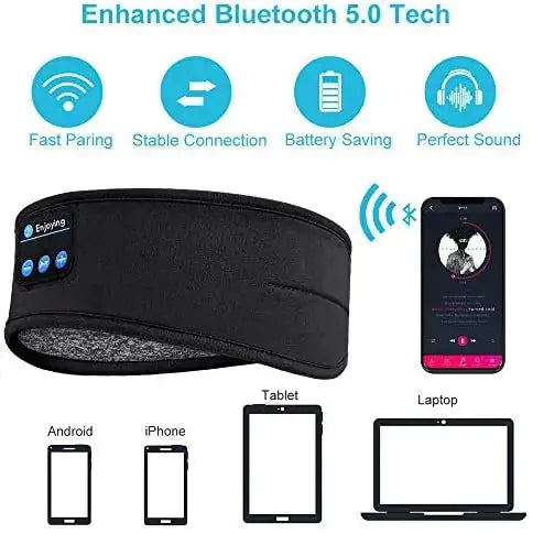 Versatile Bluetooth Sleeping Headband BeeBeeBee Store