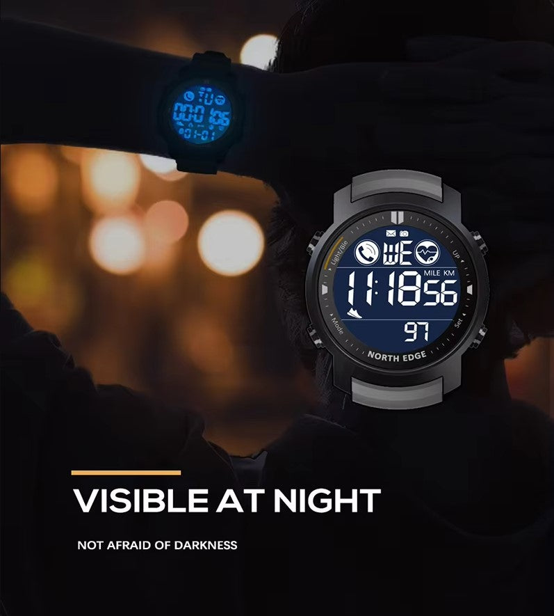 Rugged Military Smartwatch – Android & iOS Compatible