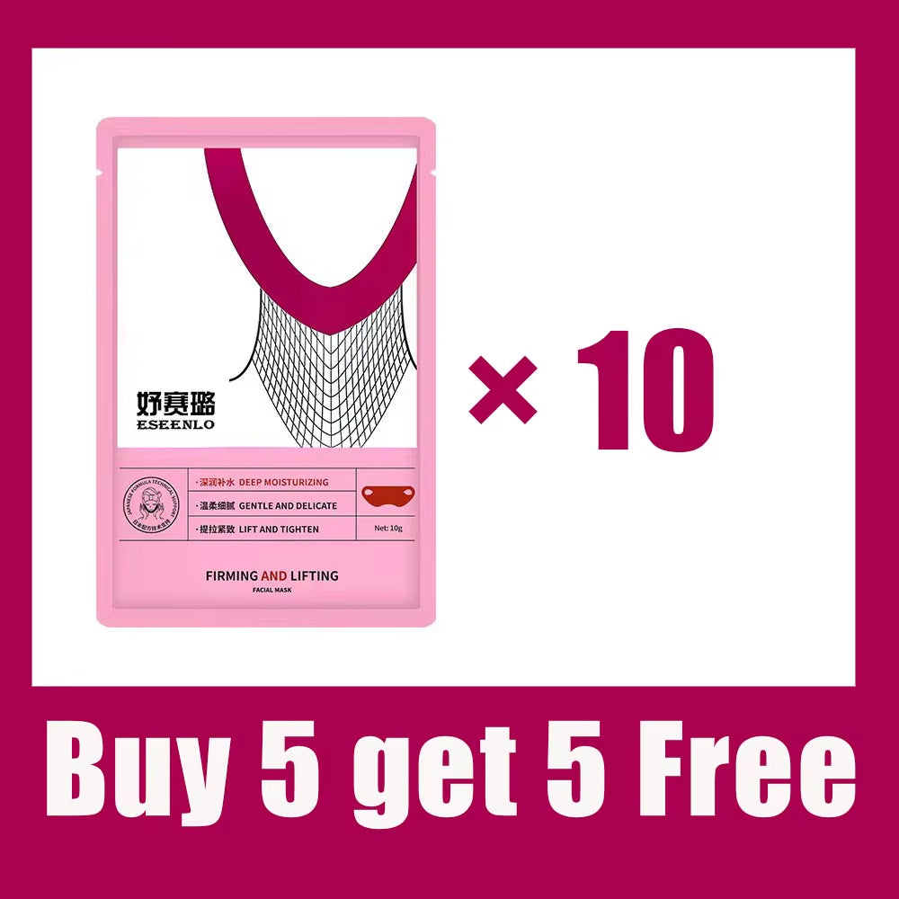 Lifting Facial Mask Bandage Lifting Neck Facial Mask Reducing Double Chin Facial Massage Moisturizing Skin