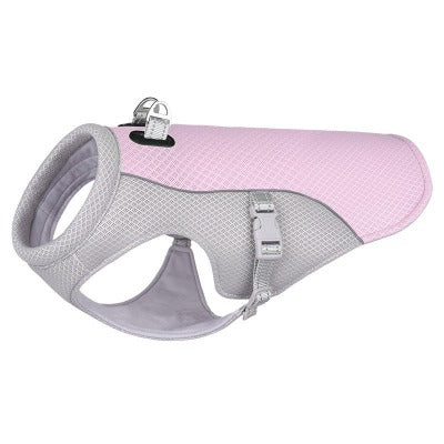 Dog Cooling Vest - Lightweight, Breathable, and Reflective