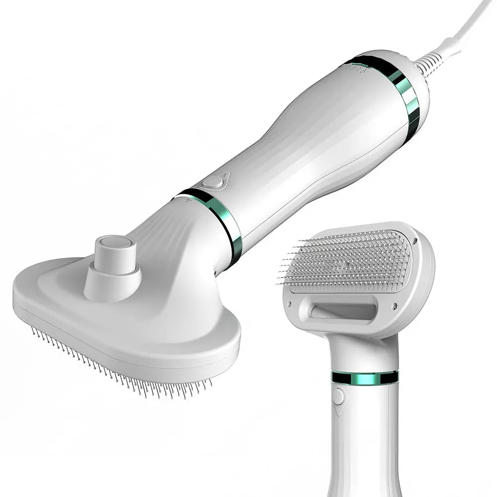 Pet Comb Hair Dryer Maroon Asteria