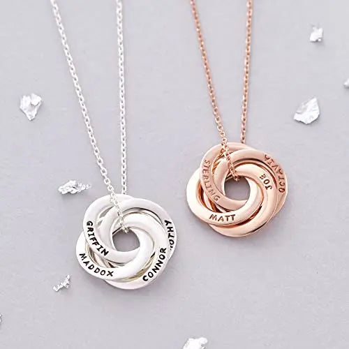 View details for Personalized Mom Jewelry, Kids Names Necklace, Mothers Necklace