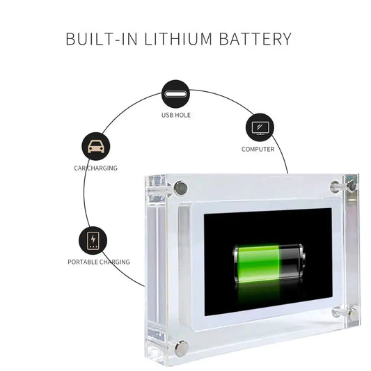 Acrylic Digital Photo Frame Big Save Store