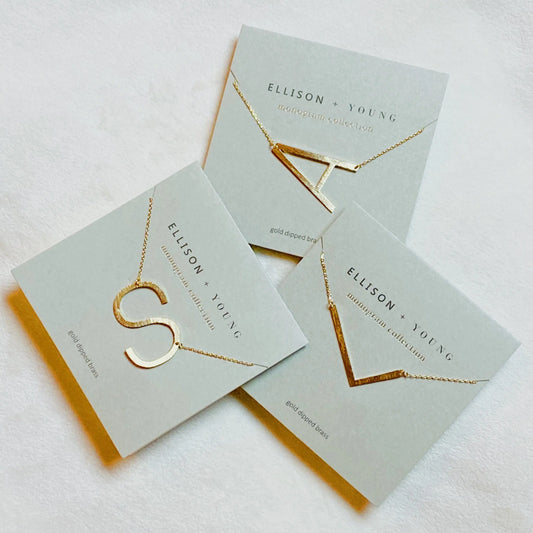 View details for Monogram Collection Initial Necklace