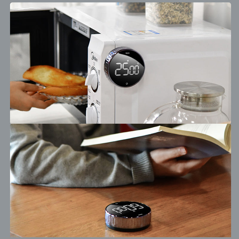 Baseus Magnetic Kitchen Timer Digital Timer Manual Countdown Alarm