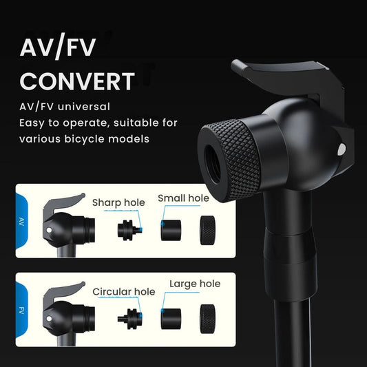 Bike Tubeless Tire Booster 1.3L Air Bottle with Valve