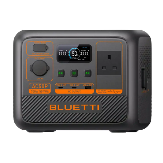 New: Bluetti AC50P portable solar power station 700W / 504Wh BLUETTI Official Store