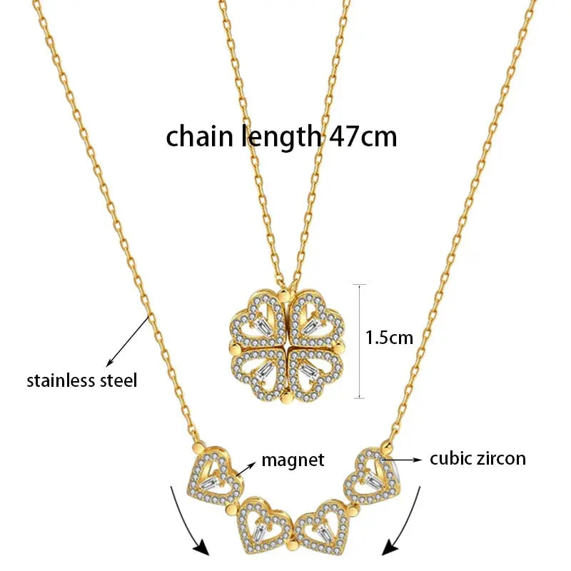 Carlidana Transform Luxury Fashion Four Leaf Clover Transformer