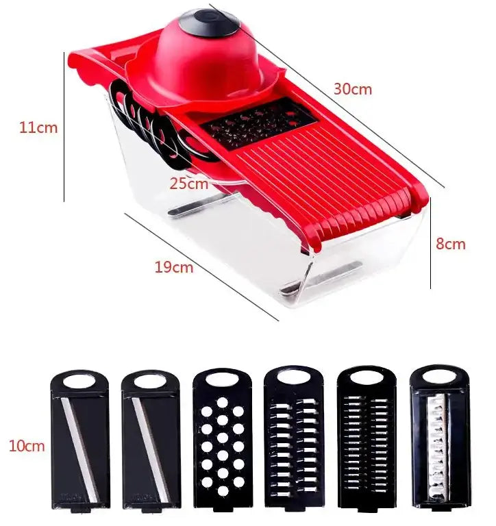 View details for Multifunction Kitchen Slicer 6 Blades Multifunction Kitchen Slicer 6 Blades