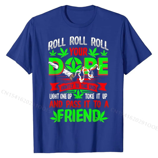 Funny Weed Pot Lover Roll Joint Friend Smoking T-shirt Classic Men AliExpress