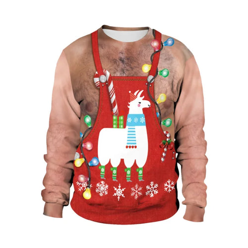 New listing Christmas Sweaters Stylish Unisex Men Women Santa Claus