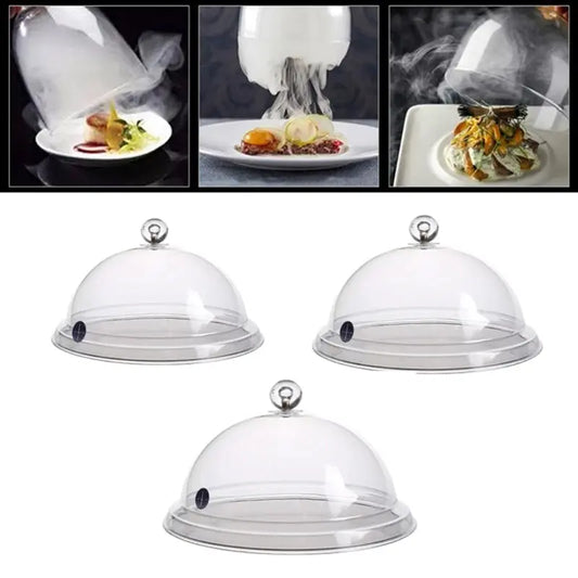 2024 New Home Smoking Dome Cover Kitchen Cooking Smoke Hood Acrylic