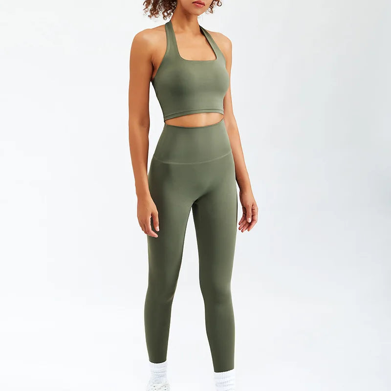 Sport Yoga Set Women Tracksuit