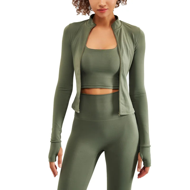 Sport Yoga Set Women Tracksuit
