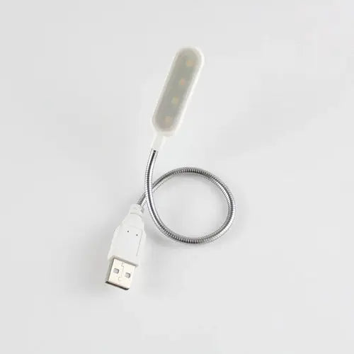 Mini 4 LED Book Lamp Portable USB Reading Night Lamp White/Warm Color AliExpress