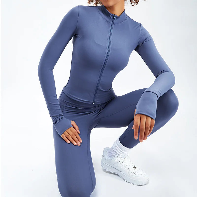 Sport Yoga Set Women Tracksuit