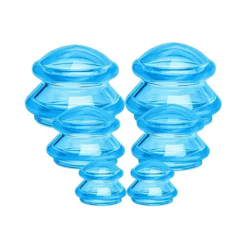 Silicone Jars Vacuum Cupping Therapi Set Ventosa Suction Cup Massage