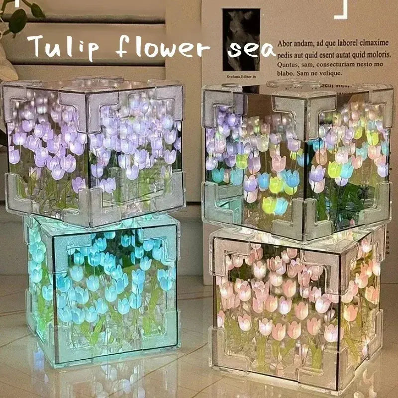 Tulip Flower Sea Cube Shop1104358055 Store