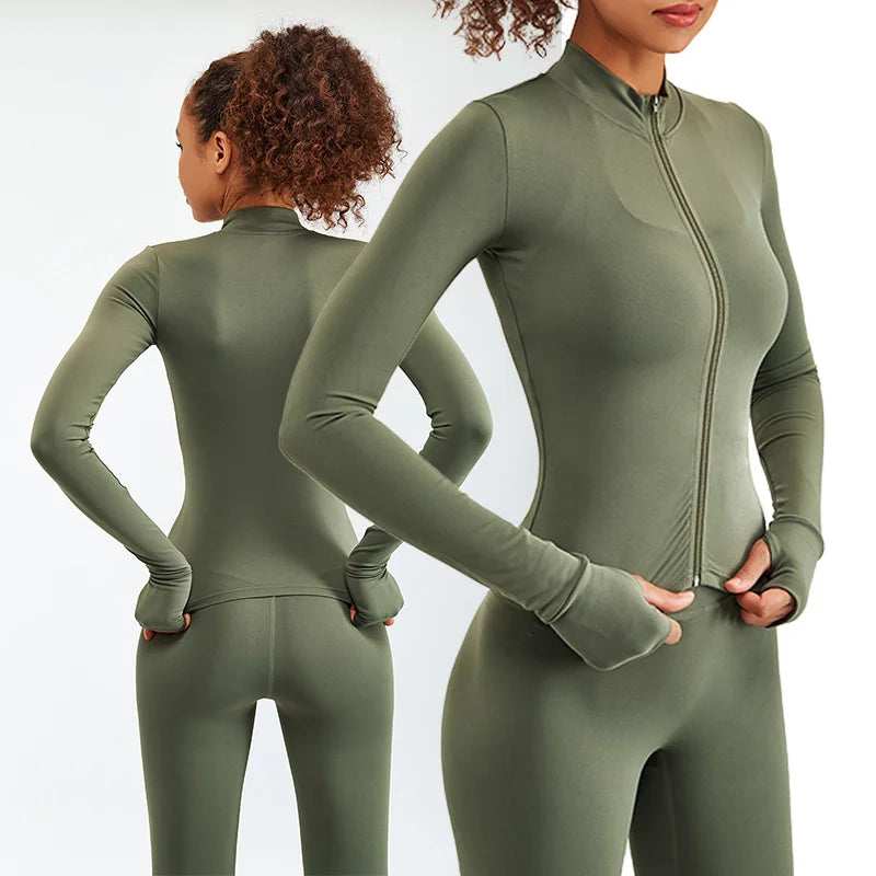 Sport Yoga Set Women Tracksuit