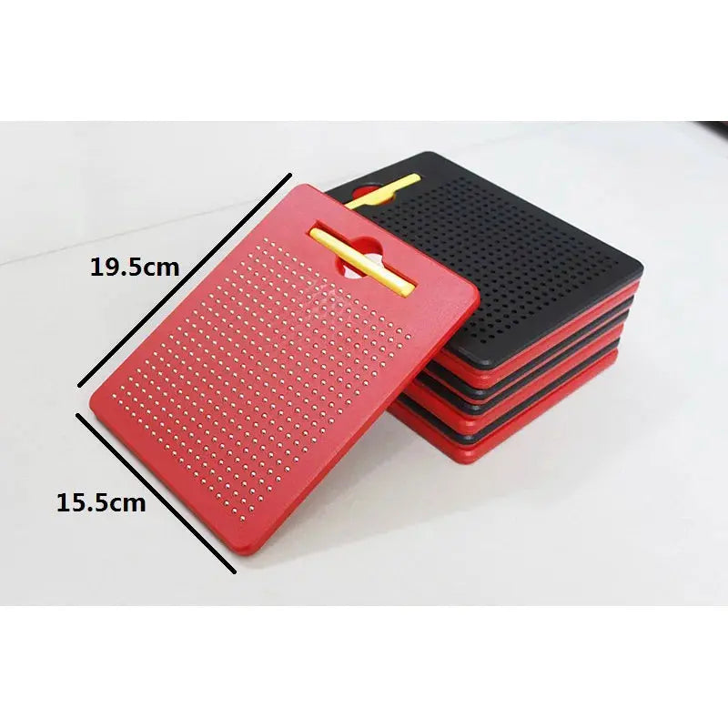 Magnetic Ball Sketch Pad Tablet Drawing Pen Board With Magnetic Stylus For Kid Montessori Educational Trip Activities Magnet Toy Yiwatto Store