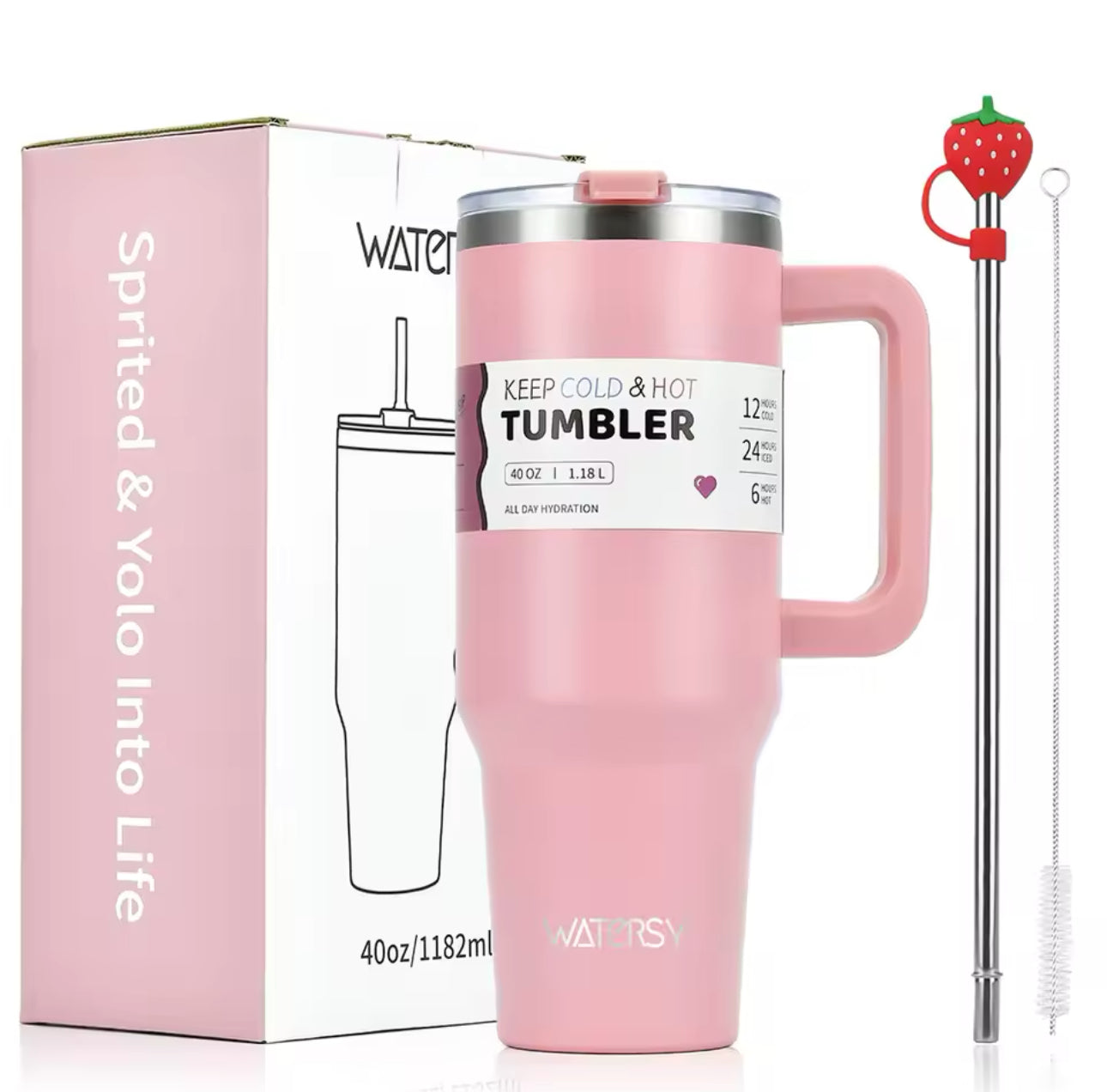 ThermoMax 40oz Insulated Mug with Handle™ Watersy Store