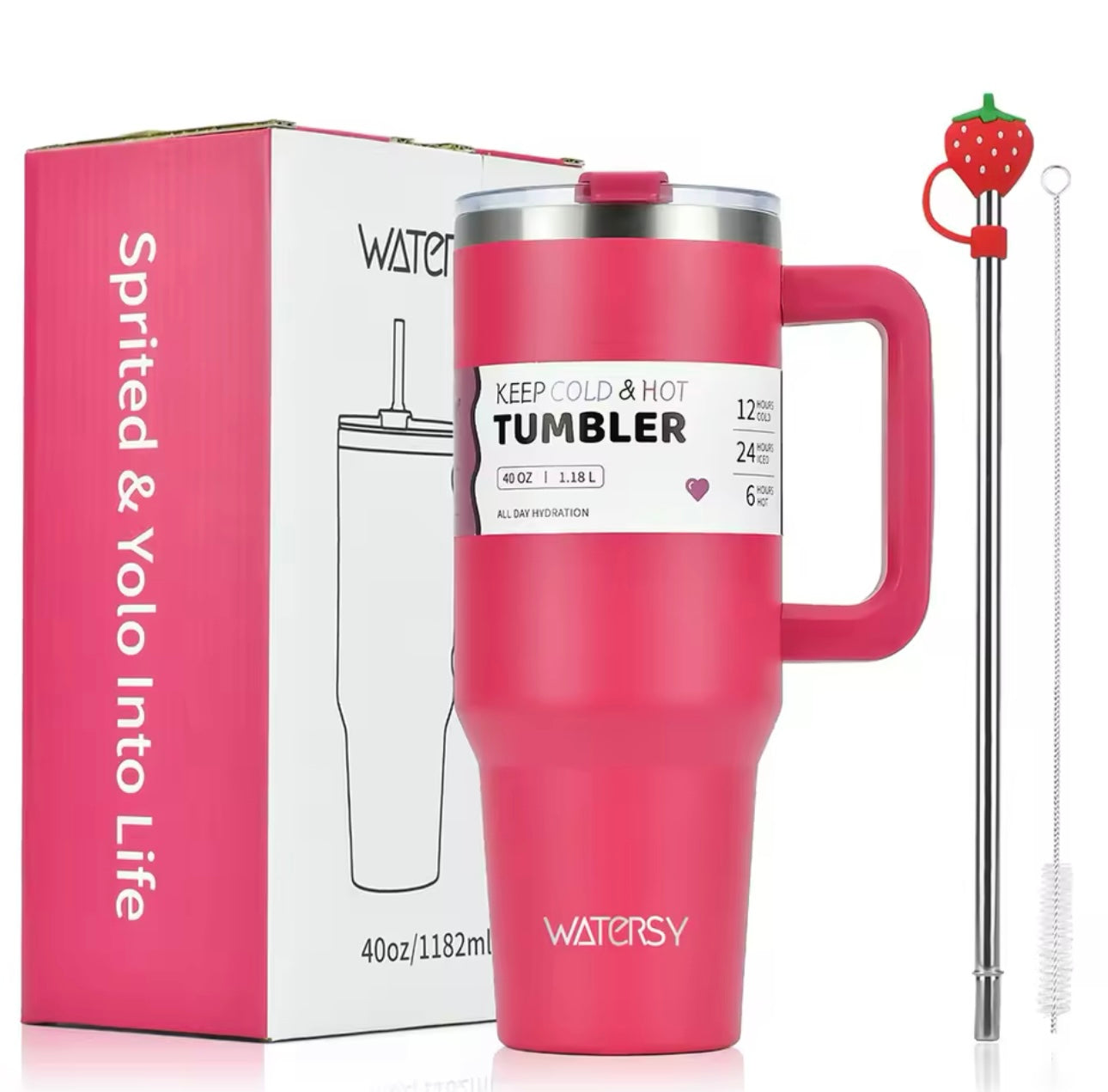 ThermoMax 40oz Insulated Mug with Handle™ Watersy Store