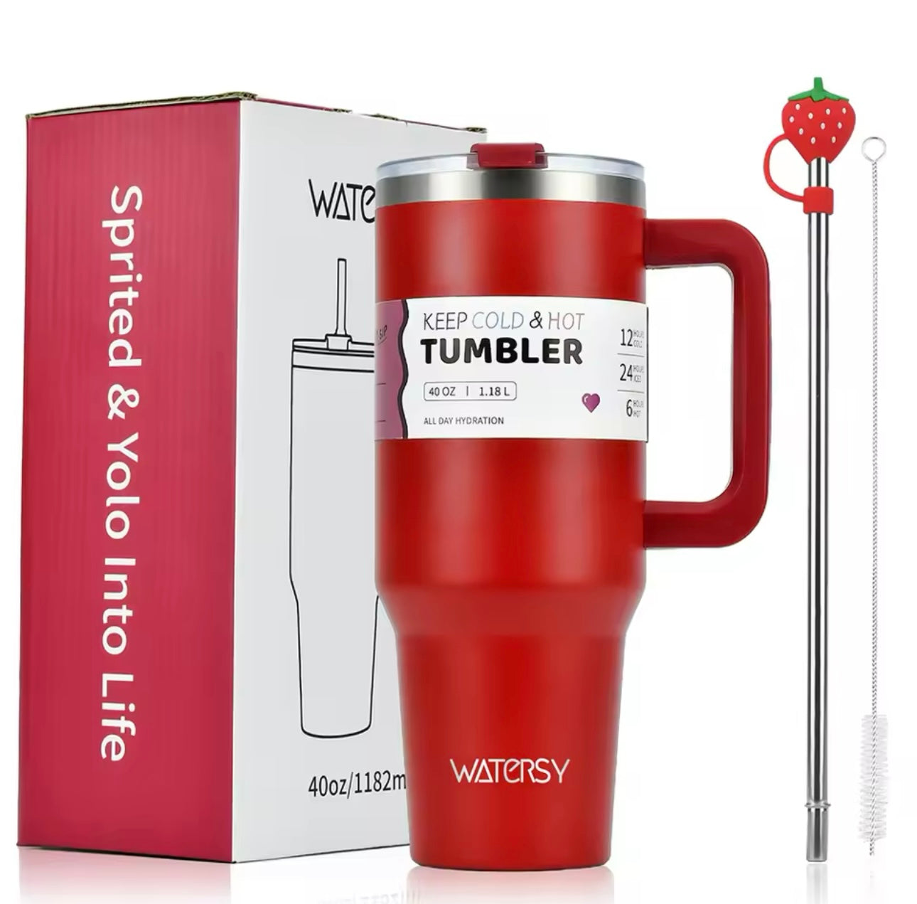 ThermoMax 40oz Insulated Mug with Handle™ Watersy Store