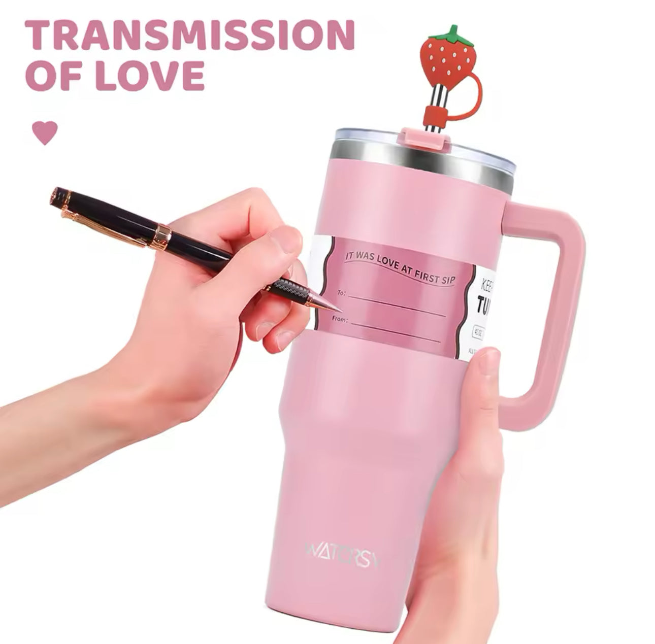 ThermoMax 40oz Insulated Mug with Handle™ Watersy Store