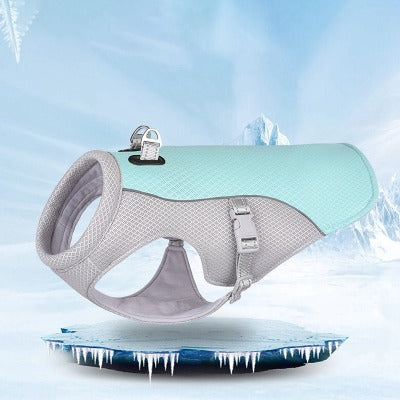 Dog Cooling Vest - Lightweight, Breathable, and Reflective