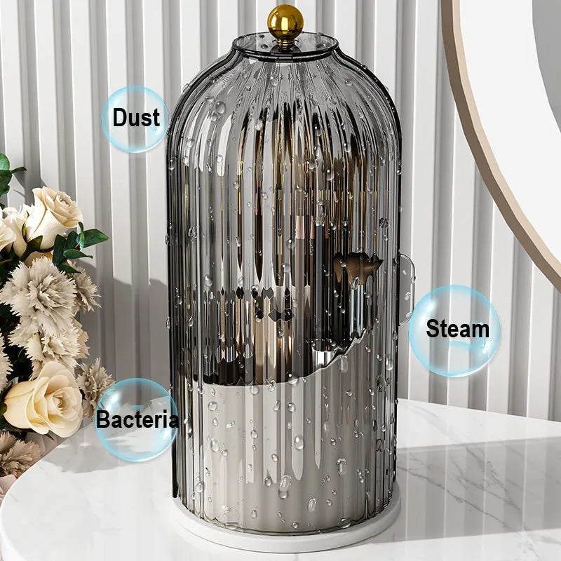 Rotating Makeup Brush Holder