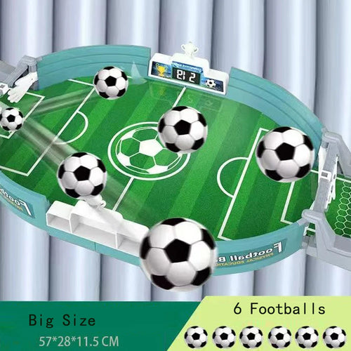 miYou Desktop Toy Sports Games Football Table with 6 Football Desktop