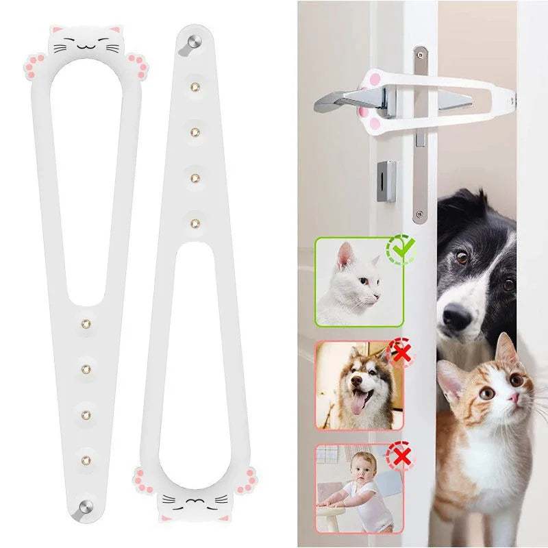 Purrfect Passage: Cat Door Latch Holder