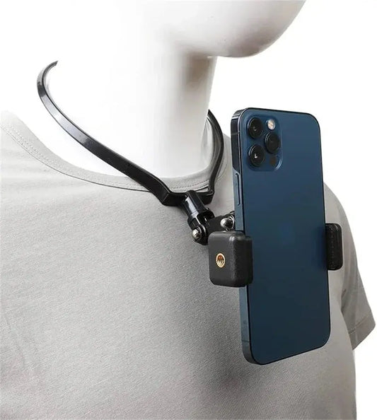 Hands Free Wearable Neck Holder Lazy Phone Stand Universal Hanging