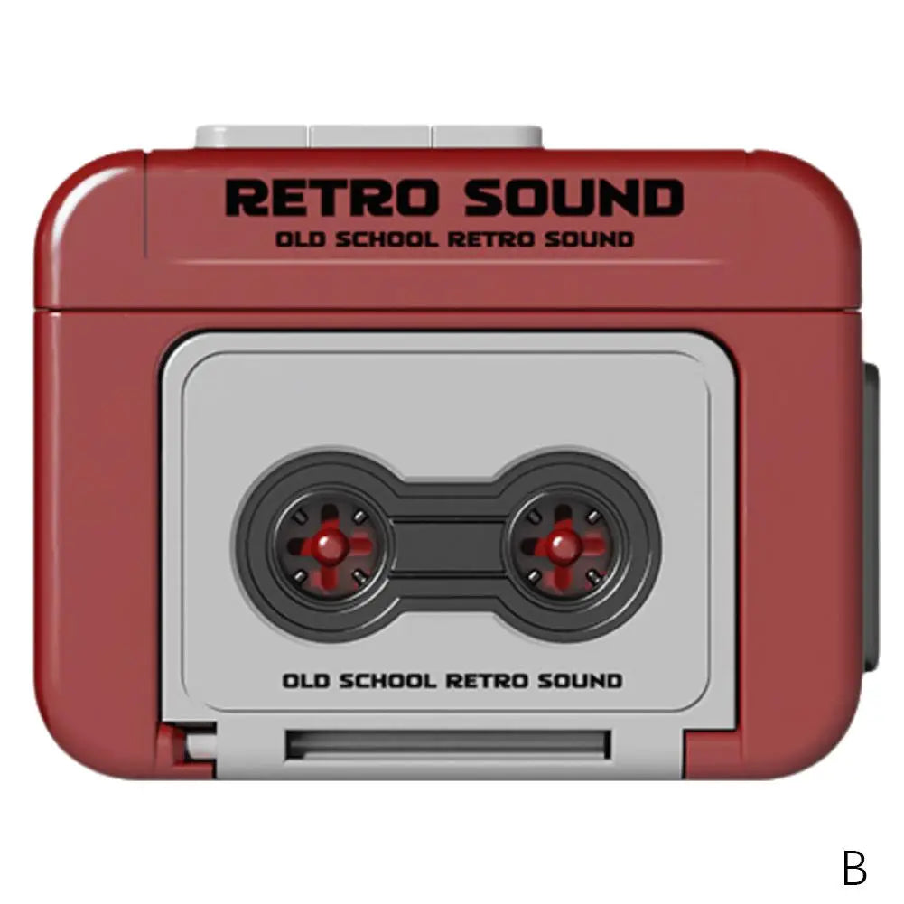 Mini Retro Cassette Recorder Cassette Tape Keychain Couple Gift