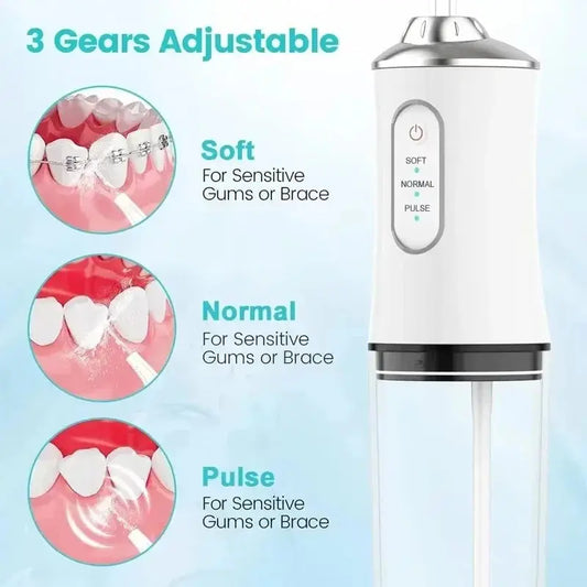 Electric Dental Water Flosser Oral Irrigator Portable Dental Bed AliExpress