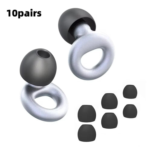 HUAK Quiet Ear Plugs for Noise Reduction – Super Soft, Reusable