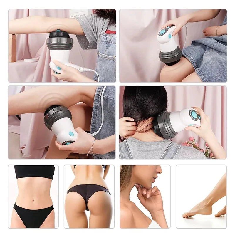 Body Electric Massager Anti Cellulite Portable Fat Slimming Health