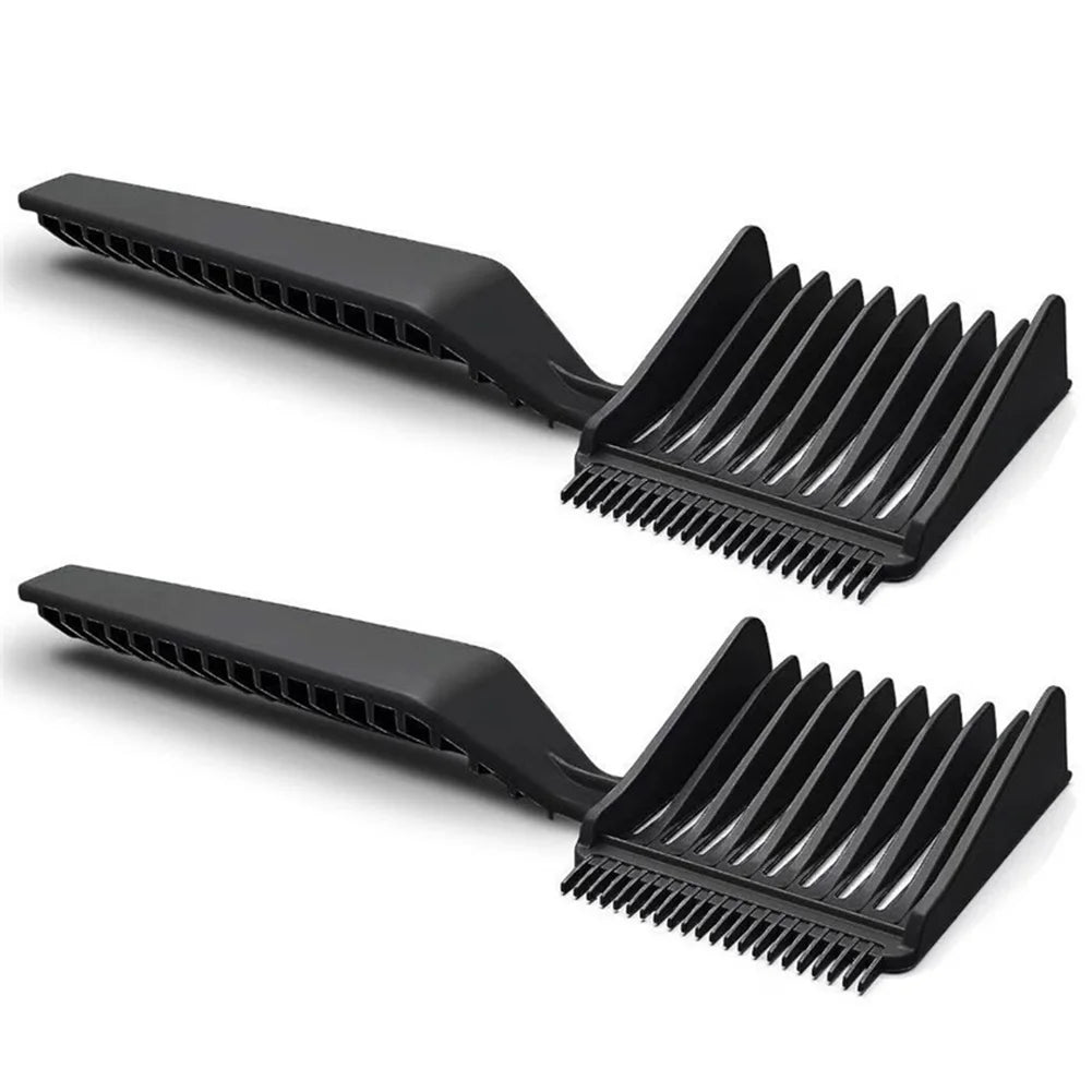 1/2PCS Fade Comb Blending Comb Barber Hair Comb Multi-Function Hair Cutting Combs Clipper Combs Men Professional Salon Hair Tool