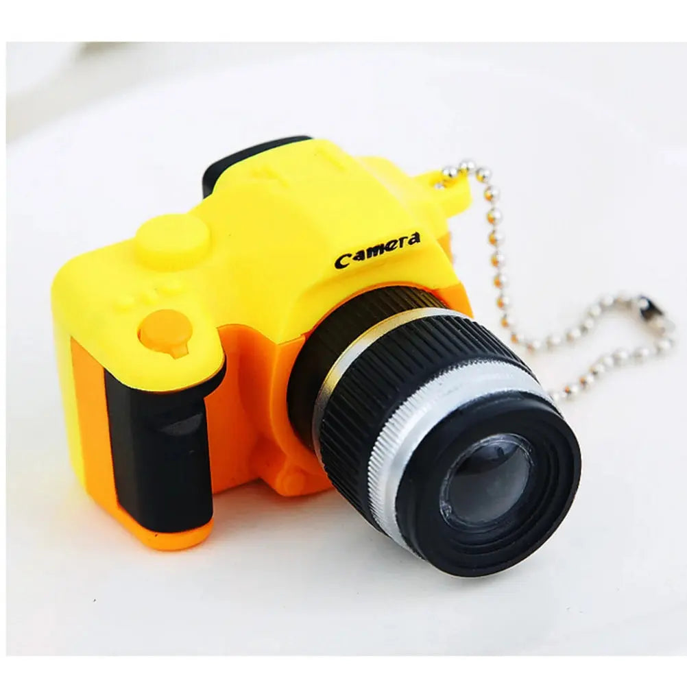 1pcs Keychain Cute Mini Toy Camera Charm Keychain With Flash Light&Sound Effect Gift WearThing Store