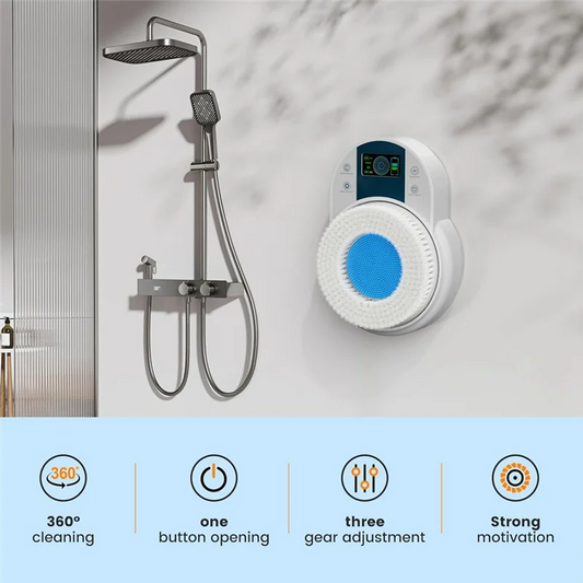 BackEase™ Cepillo eléctrico de pared 🚿⚡