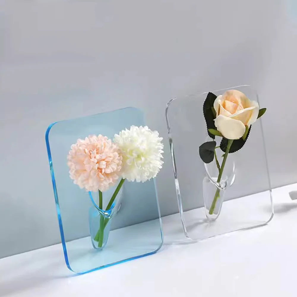 Acrylic Hydroponic Flower Planter