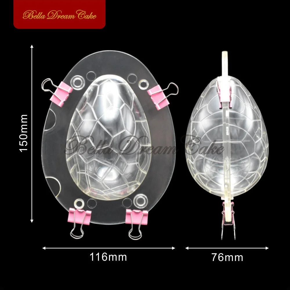 DIY Easter Eggs Mould Chocolate Mold Cake Molds Cake Decorating Baking Tools