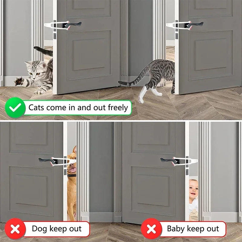Purrfect Passage: Cat Door Latch Holder