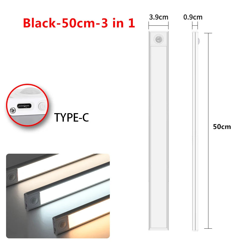 Flexible Motion Sensor LED Strip for Home Lighting